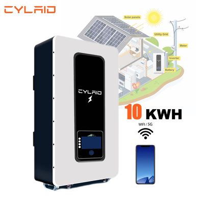 50A 표준 및 충전/충전 전류 10kwh 48v 200ah 에너지 저장 배터리