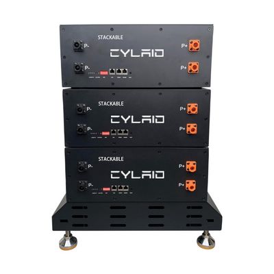 5KW 리?? 철 태양 전지 팩 태양 에너지 명소 전압을 위해 51.2V 100Ah